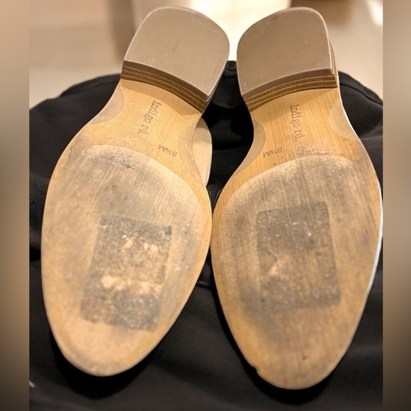 2 for $30 🌟 Indigo Rd Mules light blue and Carmel brown size 8.5 women’s mule - Picture 8 of 9